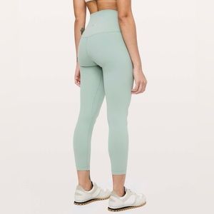 Rare Style! Lululemon Align Pant II 25”, Palm Court color, Size 6